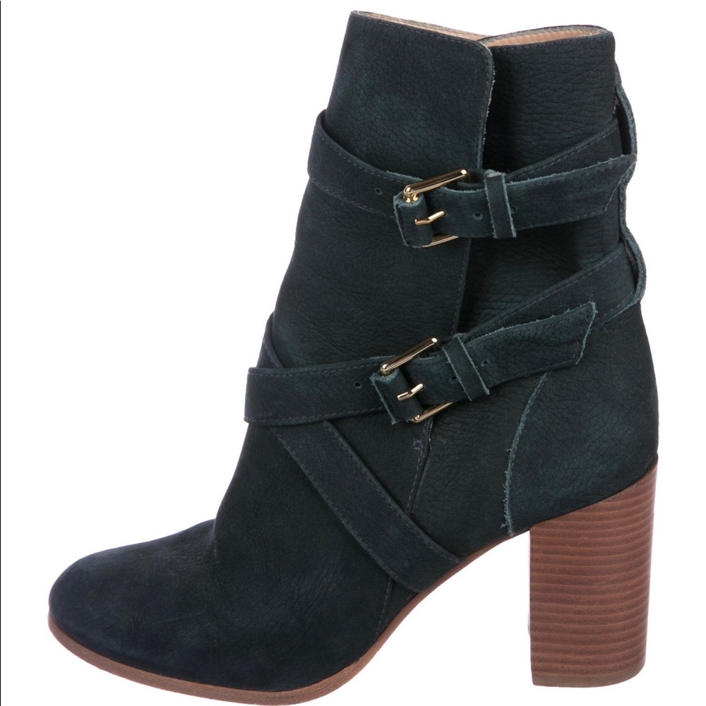 Kate Spade New York Teal Heel Boots SZ 7
